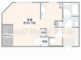 恵比寿南新築【2階】の間取り