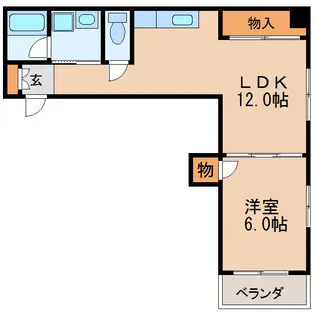 TX新栄I【5階】の間取り
