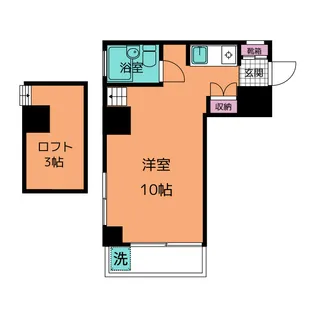 コーポHOLLY【3階】の間取り