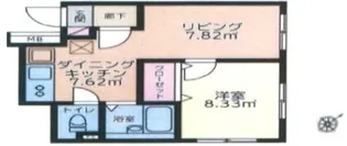 松本マンション【1階】の間取り