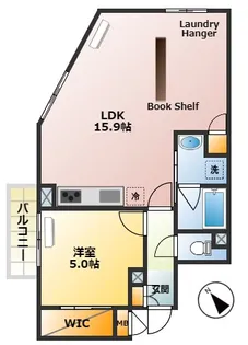 OZIO西荻窪II【3階】の間取り