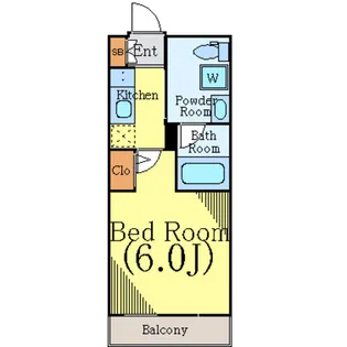 スパシエガーデン川崎梶ヶ谷【4階】の間取り