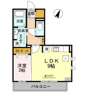 VILLETTA(ヴィレッタ)【1階】の間取り