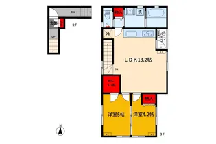 Pfanne Fabrik2【3階】の間取り