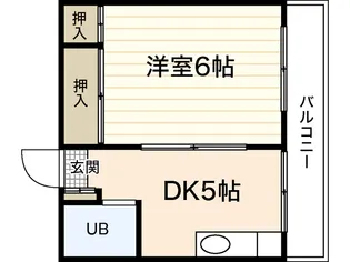 まるみビル【5階】の間取り