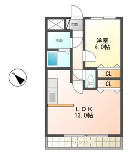 Encourager【3階】の間取り