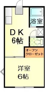 メゾンヴェール【1階】の間取り