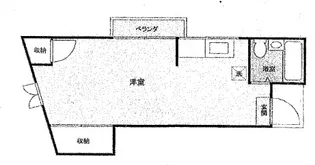 成田ビル【2階】の間取り