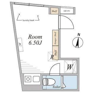 The Shinjuku East【4階】の間取り