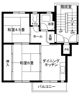 藤沢湘南台 6号棟【3階】の間取り