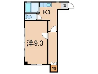 ヒルズ K【2階】の間取り