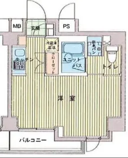エルニシア蔵前【7階】の間取り