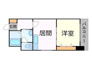 FRAGRANCE医大前【2階】の間取り