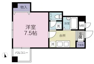 アトラスオオバ【2階】の間取り