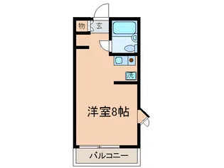 ユーハウス3【2階】の間取り