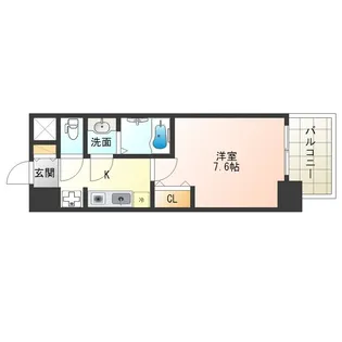 スワンズシティ堂島川【11階】の間取り