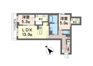 ドメイン24【1階】の間取り