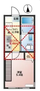Villa Mare【1階】の間取り