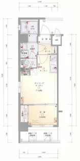 グランフォーレ箱崎ステーションプラザ【9階】の間取り