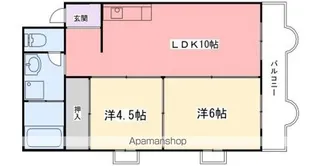 メゾン手柄【2階】の間取り