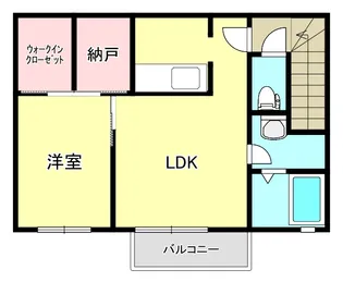 フォレスタII【2階】の間取り