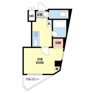 ソネアル船橋【7階】の間取り