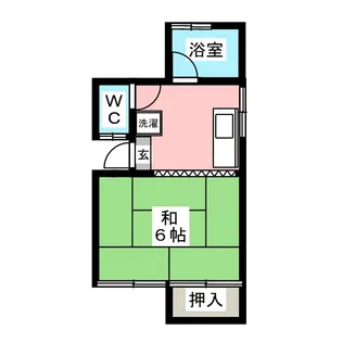 サニーハウス【2階】の間取り