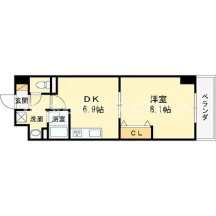 ミルフィーユ【5階】の間取り