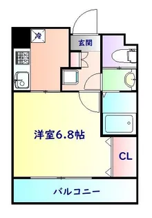 HF仙台レジデンスEAST【7階】の間取り