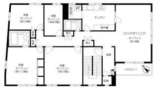 原宿FLAT【3階】の間取り