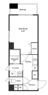 リデンテ谷在家【3階】の間取り