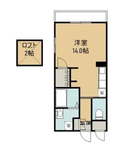 アンパサージュ【2階】の間取り