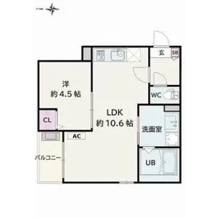 Jack gobanI【2階】の間取り