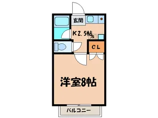 青木ヒルズアルファ2【2階】の間取り