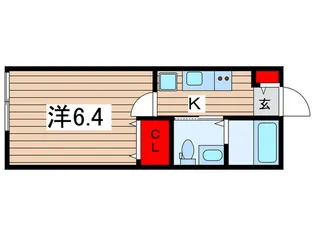 VAU house 蘇我【1階】の間取り