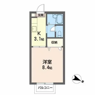 ポワロSJ【2階】の間取り
