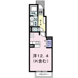 グランデ・フィオーレ I-A【1階】の間取り