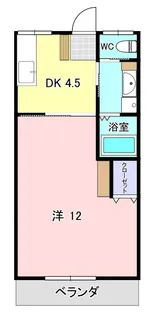 MS楠【2階】の間取り