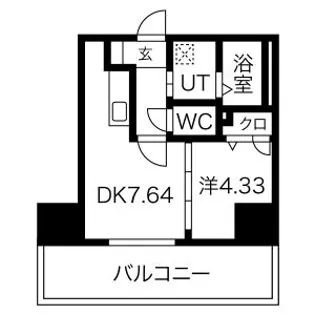 アルティザ仙台花京院【2階】の間取り