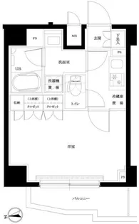 ルーブル横濱矢向【3階】の間取り