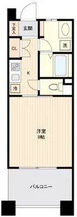 ドゥーエ板橋【7階】の間取り