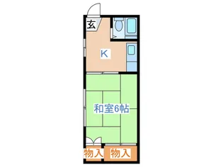 ラフレシア荘【2階】の間取り