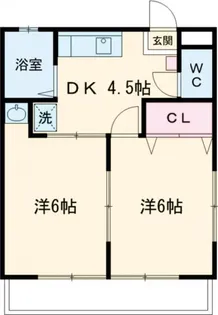 コーポカンナ【1階】の間取り