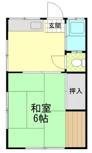 港南ハイツ【1階】の間取り