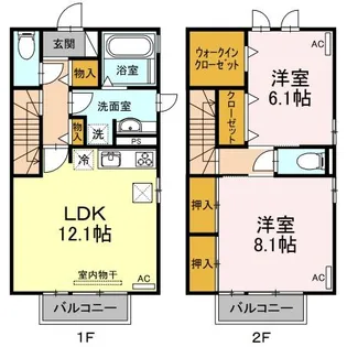 メゾン四日町の間取り
