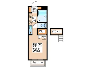 カセロたまプラ-ザ【2階】の間取り