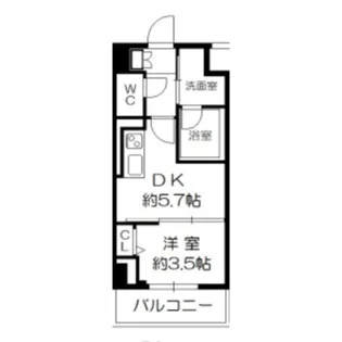 セルン新町【3階】の間取り