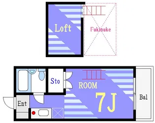 グリーンモア【1階】の間取り