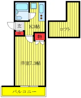 コエル第三ビル【1階】の間取り