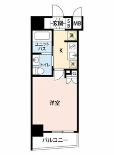 Legabene八丁堀【8階】の間取り